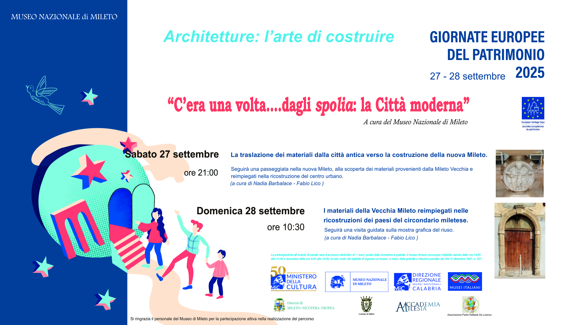 GEP 2025 - Apertura serale straordinaria al Museo nazionale di Mileto